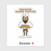 Bearded Baker Banterポッドキャストロゴ シール (シート)