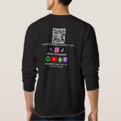 Bearded Baker Banter Framed Logo スウェットシャツ (裏面)