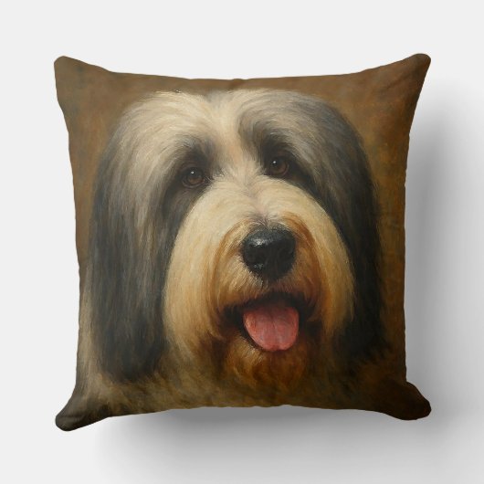 Bearded Collie クッション (裏面)
