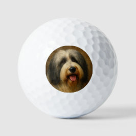Bearded Collie ゴルフボール
