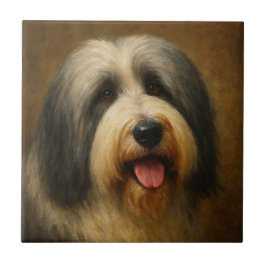 Bearded Collie タイル