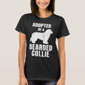 Bearded Collie Tシャツ (正面)