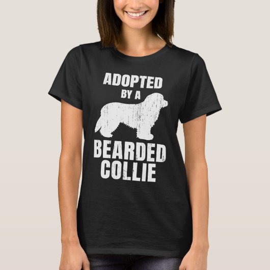 Bearded Collie Tシャツ (正面)