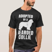 Bearded Collie Tシャツ (正面)