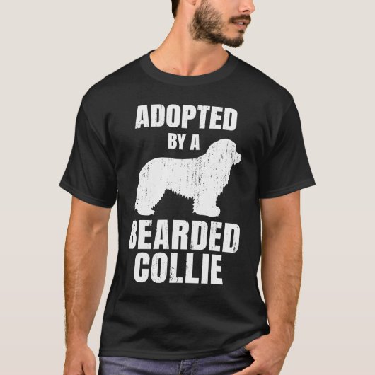 Bearded Collie Tシャツ (正面)