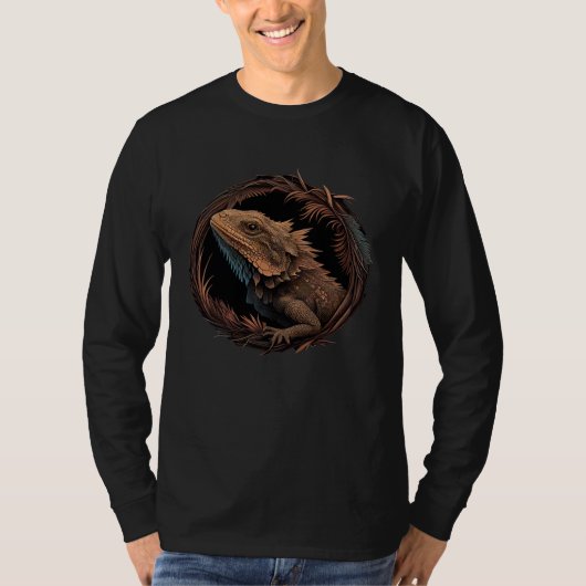 Bearded Dragon Animal  Wildlife Bearded Dragons  1 Tシャツ (正面)