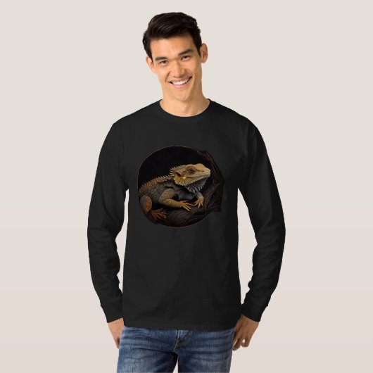 Bearded Dragon Animal Wildlife Bearded Dragons 2 Tシャツ (正面フル)