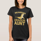 Bearded Dragon Bearded Dragon Aunt Tシャツ (正面)