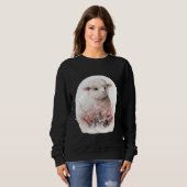 Bearded Dragon Cherry Blossom Reptile Japanese Sak スウェットシャツ (正面フル)