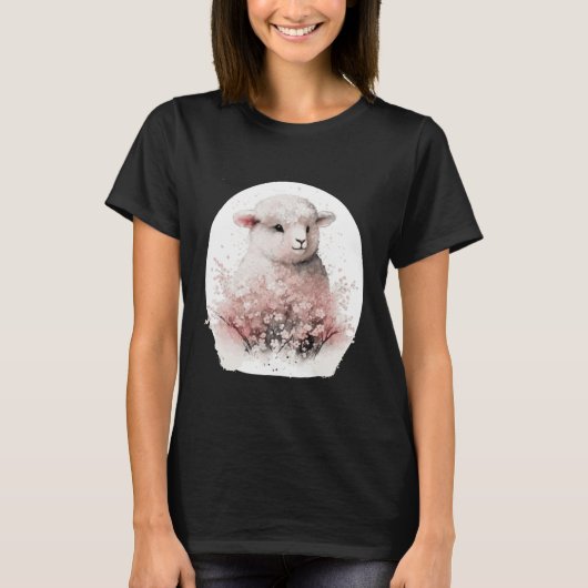 Bearded Dragon Cherry Blossom Reptile Japanese Sak Tシャツ (正面)