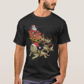 Bearded Dragon Christmas  Tシャツ (正面)