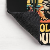 Bearded Dragon Cooler Reptile Animal Beardie Beard マウスパッド (コーナー)