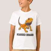 Bearded Dragon Customizable Personalizable  Tシャツ (正面)