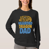 Bearded Dragon Dad  Reptile Lizard  Dad Father Tシャツ (正面)