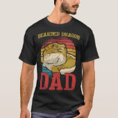 Bearded Dragon Dad Reptiles Pet Reptile Graphic Tシャツ (正面)