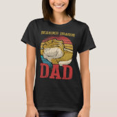 Bearded Dragon Dad  Reptiles  Pet Reptile Graphic Tシャツ (正面)