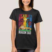 Bearded Dragon Dad Tシャツ (正面)