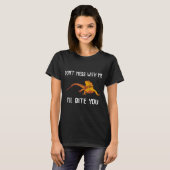 Bearded Dragon Dont Mess With My Bearded Dragon Tシャツ (正面フル)