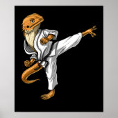Bearded Dragon Karate ポスター (正面)