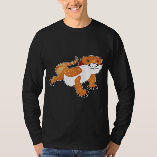 Bearded Dragon  Lizard Tシャツ (正面)