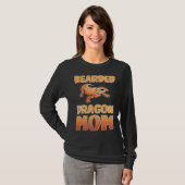 Bearded Dragon Mom   Mother Day Tシャツ (正面フル)