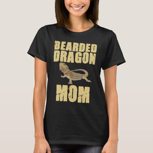 Bearded Dragon  Mom Reptiles Pet Reptile Owner Gra Tシャツ (正面)