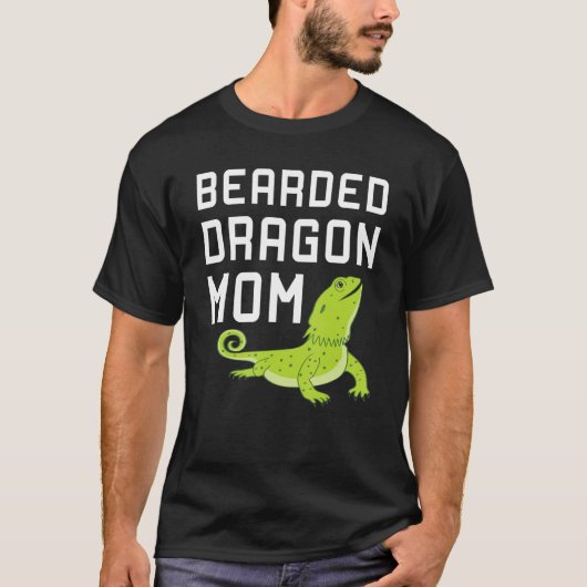Bearded Dragon Mom Tシャツ (正面)