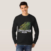 Bearded Dragon Shirt Bearded Dragon Mom Tシャツ (正面フル)