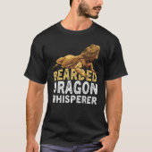 Bearded Dragon Whisperer Lizard Reptile Animals O Tシャツ (正面)