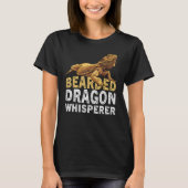Bearded Dragon Whisperer  Lizard Reptile Animals O Tシャツ (正面)
