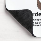 Bearded Funkle Shirtのおもしろい定義 マウスパッド (コーナー)