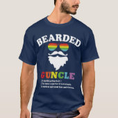 Bearded Guncle Tシャツ (正面)
