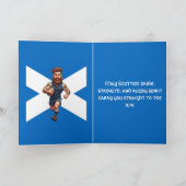 Bearded, Tattooed, and Fearless Scottish Rugby カード (内部)