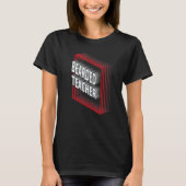 Bearded Teacher Job Title Appreciation Retro Tシャツ (正面)