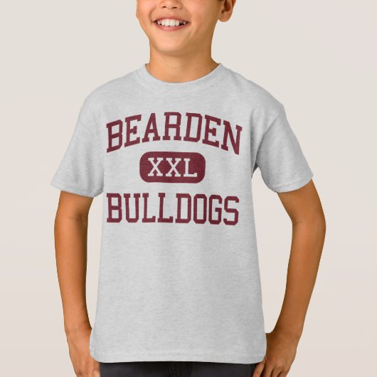 Bearden -ブルドッグ-高Knoxvilleテネシー州 Tシャツ (正面)