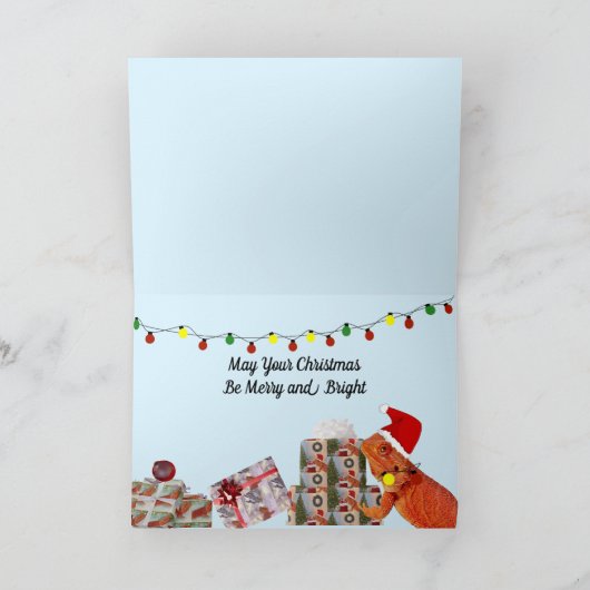 Beardie-クロース- Bearded Dragon シーズンカード (内部)