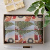 Beardie-クロース- Bearded Dragon Santa 薄葉紙 (ギフト)