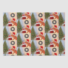 Beardie-クロース- Bearded Dragon Santa 薄葉紙