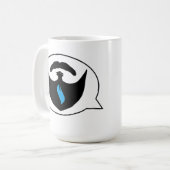 Beardivismのマグ コーヒーマグカップ (正面左)