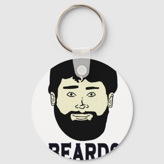 BEARDS – 彼らはあなたに成長 キーホルダー (正面)