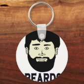 BEARDS – 彼らはあなたに成長 キーホルダー (正面)