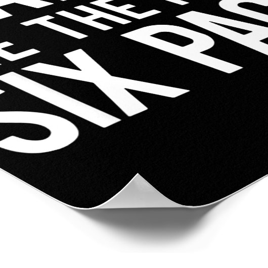 Beards Are The New Six Pack  ポスター (角)