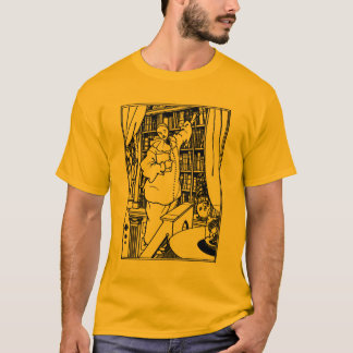 Beardsleyイラストレーション: Pierrot's Library Tシャツ