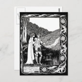 Beardsley Lancelot & Witchポストカード ポストカード (正面/裏面)