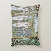 Beardsley: Morte D'Arthur アクセントクッション (正面(垂直))