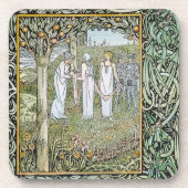 Beardsley: Morte D'Arthur コースター (正面)