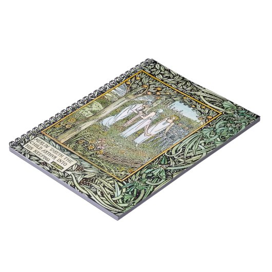 Beardsley: Morte D'Arthur ノートブック (左側)