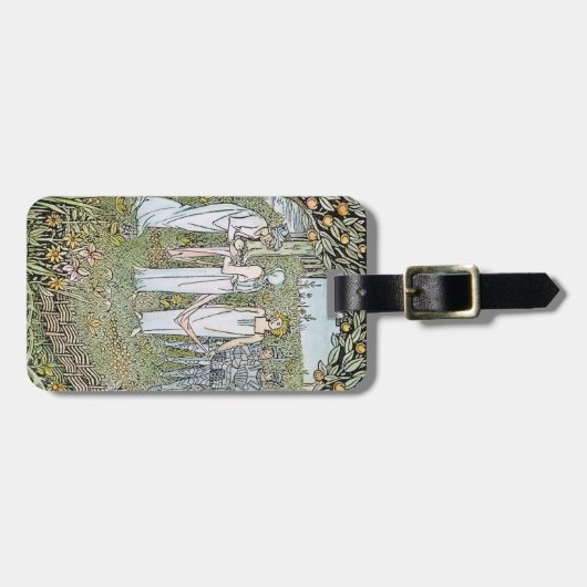 Beardsley: Morte D'Arthur ラゲッジタグ (正面横)