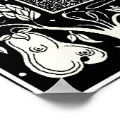 Beardsley Poster: La Beale Isoud ポスター (角)