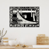 Beardsley Poster: La Beale Isoud ポスター (キッチン)